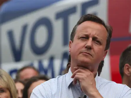UK PM David Cameron votes in UK Referendum