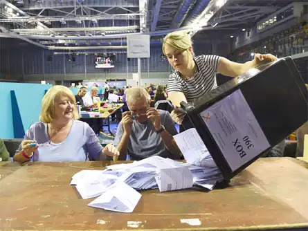 In Brexit vote, town of Kettering reports turnout of 76%