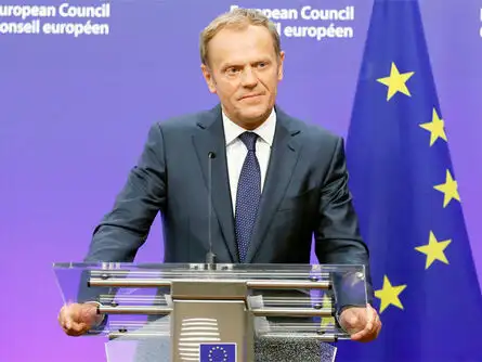 "It is true that the past years have been the most difficult ones in the history of our Union, but I always remember what my father used to tell me -- 'What does not kill you make you stronger'," said EU president Donald Tusk.