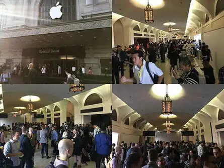 People are coming in numbers for the biggest smartphone event of the year, Are you ready?#iPhone7launch