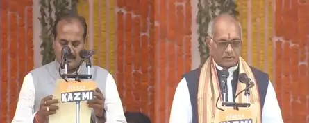 Dara Singh Chauhan &amp; Dharmpal Singh take oath as a cabinet ministers of Uttar Pradesh government