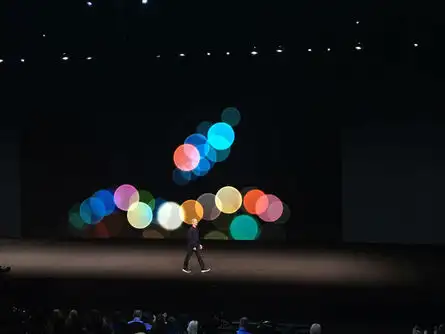 Tim Cook is on the stage as the #AppleEvent begins in San Francisco.