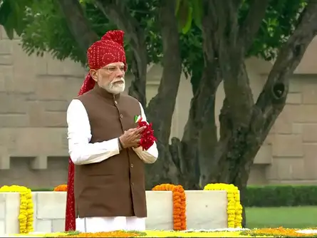 Independence Day 2026 LIVE: PM Modi adorns red tie-and-dye turban for Red Fort celebrations 