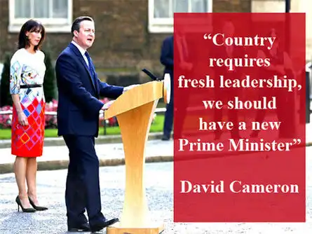 Country requires fresh leadership, says Cameron