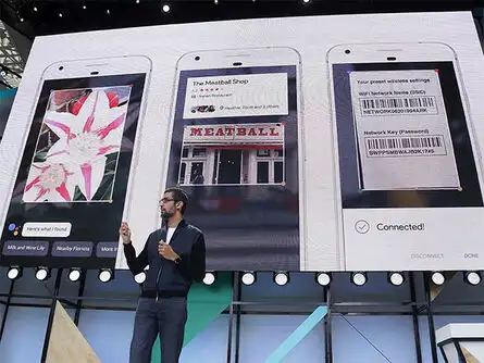 Google gets you info by pointing camera at it
