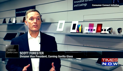 How Gorilla Glass is made by Scott Forester, Division VP, Marketing & Innovation Products, Corning Gorilla Glass