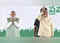 Watch as Chandrababu Naidu turns emotional following long hug and pat on the back by PM Modi during :Image