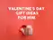 Image for Valentine’s day gift ideas for men: Thoughtful, stylish and memorable surprises