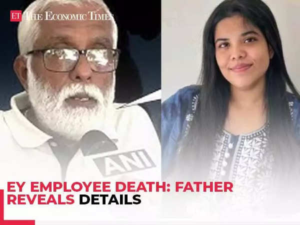 EY Employee Death: Father reveals details, manager prioritises cricket over employee well-being – The Economic Times Video