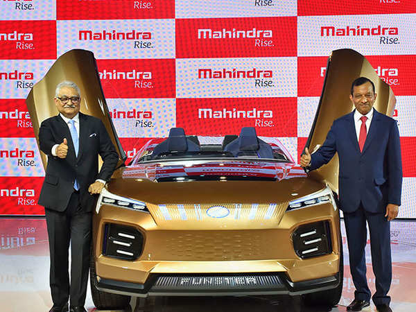 Image result for Mahindra funster Electric Concept launched"