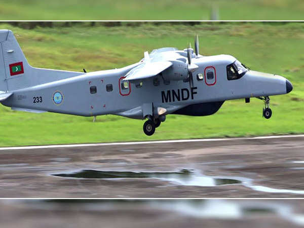 Watch: India's Dornier aircraft lands in Maldives - The Economic Times  Video | ET Now
