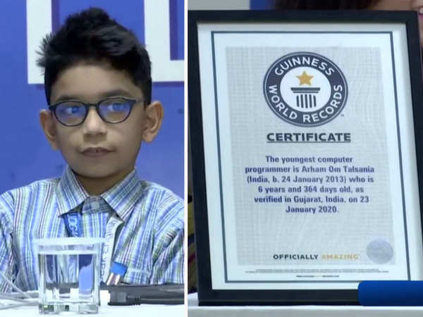 6-yr-old Arham Om Talsania becomes world's youngest computer programmer - The Economic Times Video | ET Now