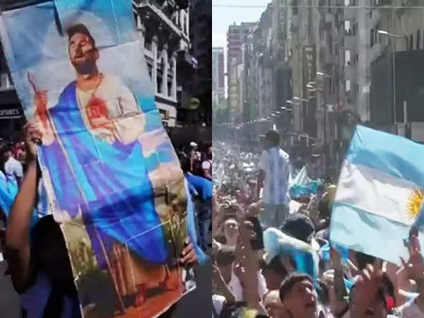 Keralites celebrate Argentina's World Cup final win