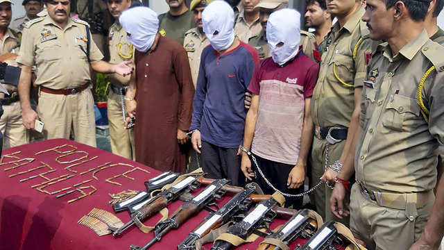 Image result for Two active Jaish-e-Mohammed members arrested in South Kashmir