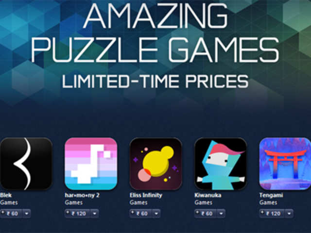 Apple's App Store Amazing Puzzle Games 