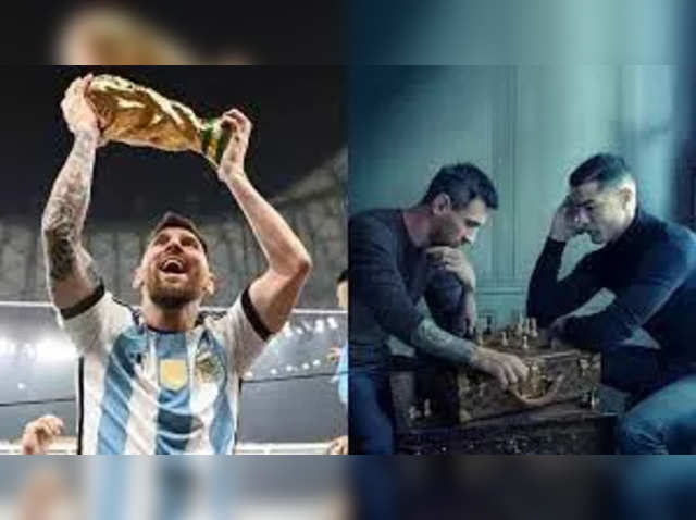 Cristiano Ronaldo and Lionel Messi viral photo approaches incredible social  media record