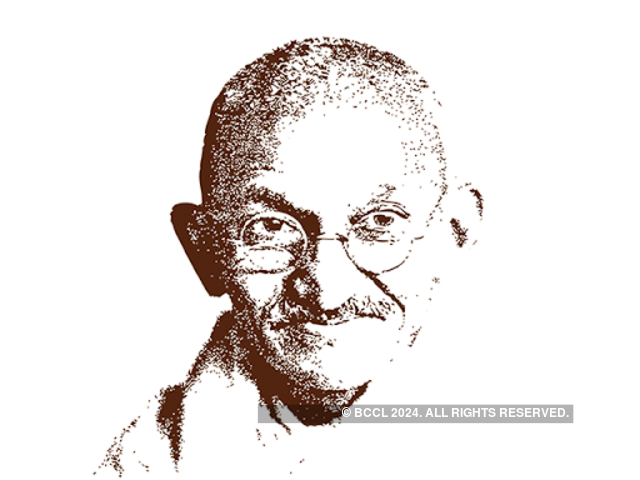 Realistic Pencil Drawing of Mahatma Gandhi - YouTube