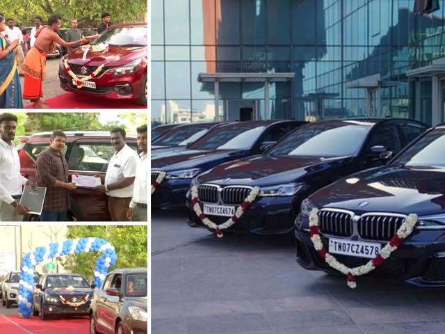 Ideas2IT : 100 మంది ఉద్యోగులకు కార్లు గిఫ్ట్ | Chennai-Based IT Company Gifts  Cars To 100 Employees | Chennai based it company gifts cars to 100  employees-10TV Telugu