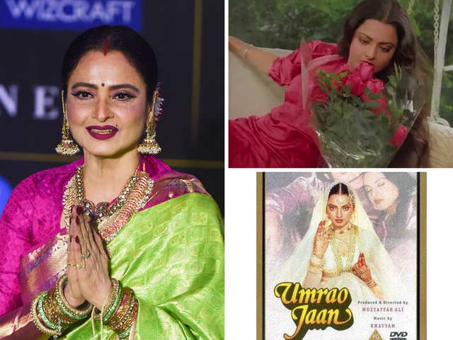 Rekha Birthday Rekha Turns 68 In 4 Decade Long Career Diva Wowed Audience With Stellar Acts