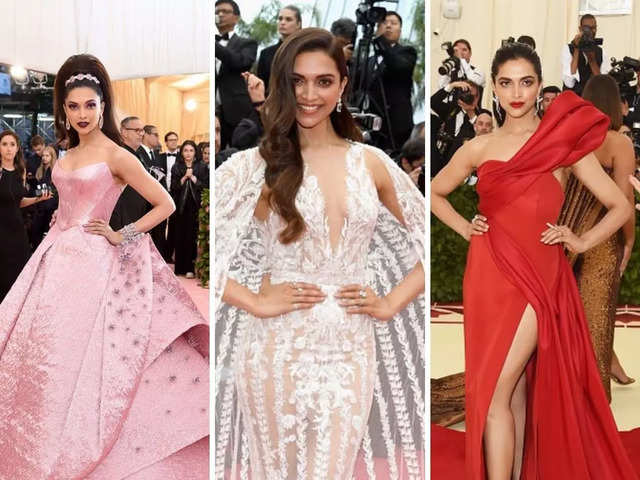 Deepika Padukone Red Formal Dress Filmfare Glamour and Style Awards 2017 -  TheCelebrityDresses