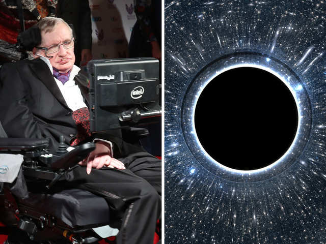 Stephen Hawking Simplifying Black Holes Debunking Information Paradox Stephen Hawking S Biggest Contributions To Science The Economic Times