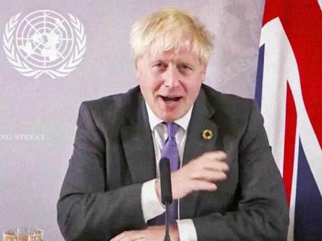 British Pm Boris Johnson Hails India S Vaccine Efforts In His Un General Assembly Address The Economic Times