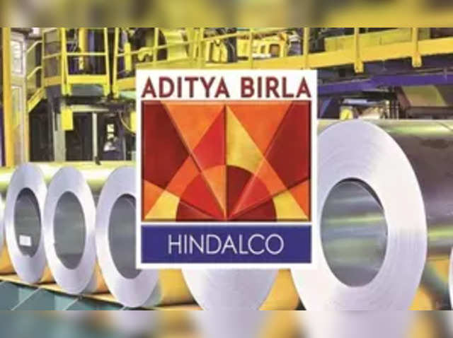 In this photo illustration, the Aditya Birla Hindalco logo is seen  displayed on a mobile phone screen. (Photo by Idrees Abbas / SOPA  Images/Sipa USA) *** Strictly for editorial news purposes only ***