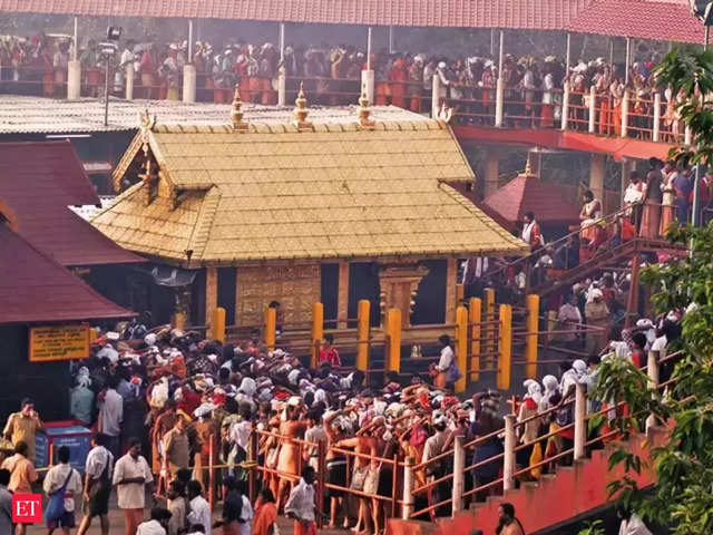 Two-month long annual Sabarimala pilgrimage season to be held from November  16 - The Economic Times