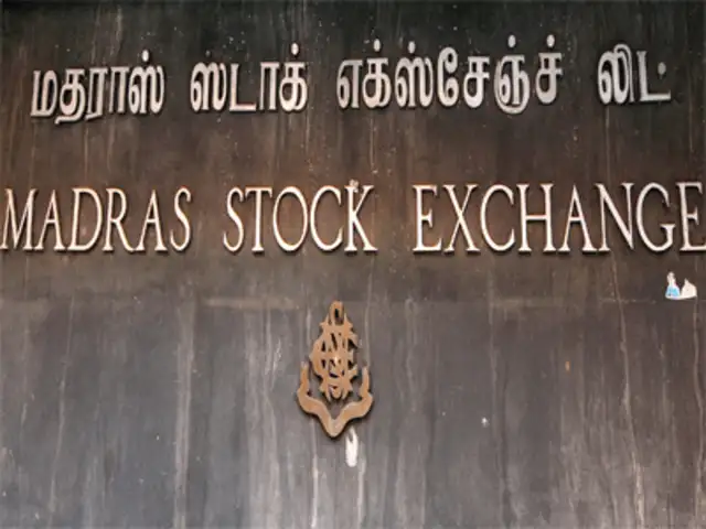 Madras Stock Exchange: Madras Stock 