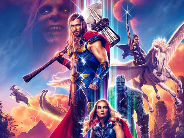Thor: Love and Thunder: Natalie Portman's first look as Mighty Thor, Chris  Hemsworth and Tessa Thompson's upgraded armour revealed | English Movie  News - Times of India