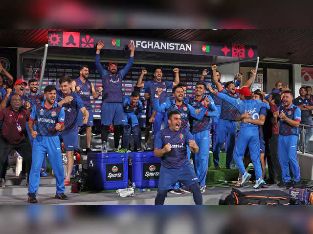 There is an Indian hand behind Afghanistan's historic win against Pakistan. Sachin, Shoaib applaud key role - The Economic Times