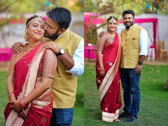 Maanvi Gagroo Wears Red Lace Saree at Her Wedding, Just Like Nayanthara's  Bridal Look See Pics