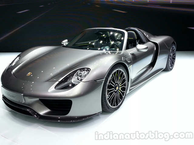 Porsche 918 Spyder Sold Out With Americans As Top Buyers The Economic Times