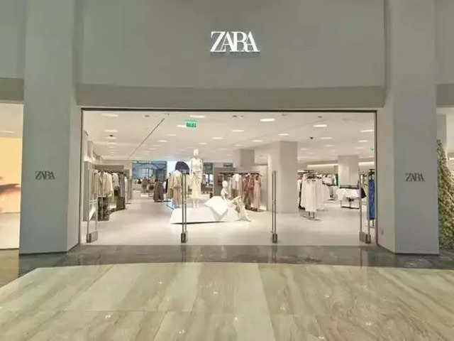 zara: World's biggest fashion brand Zara's India sales increase 40% in FY23  The Economic Times