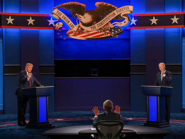 Foreign observers note 'chaos,' 'rancor' in 1st US presidential debate -  The Economic Times