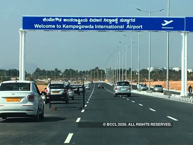 Bengaluru Airport S Main Access Road To Be Shut For 2 Years The Economic Times Kempegowda international airport (blr) is named after the founder of bangalore, kempe gowda i. bengaluru airport s main access road to