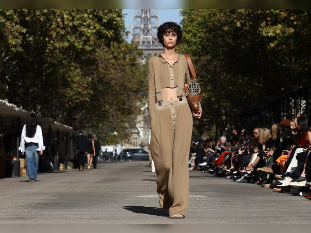 Stella McCartney shows hot pants and sustainable fabric on Paris