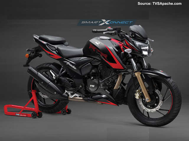 Tvs Motor Apache Rtr 200 Tvs Motor Launches Bluetooth Enabled