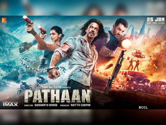 Pathan Movie Poster Srk -  Israel