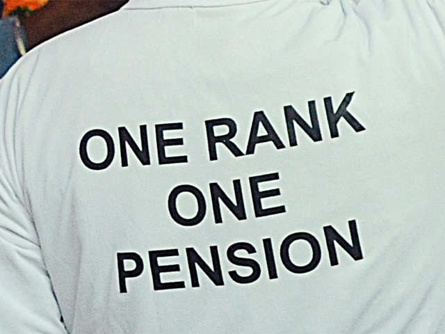 One Rank One Pension Scheme Chart