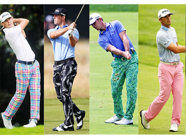 Mens Golf Pants Funky Funny Loud  Crazy Patterns by Royal  Awesome