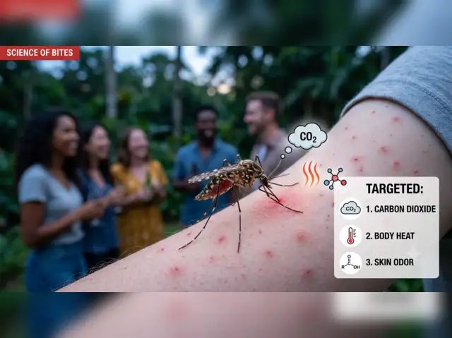 Mosquito bite reasons explained: Do mosquitoes always bite you but leave everyone else alone? Scientists say these hidden body signals could be the reason why your are targeted