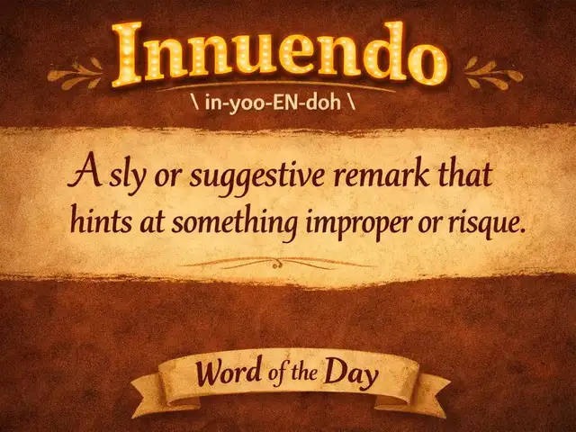 Innuendo Examples Sentences