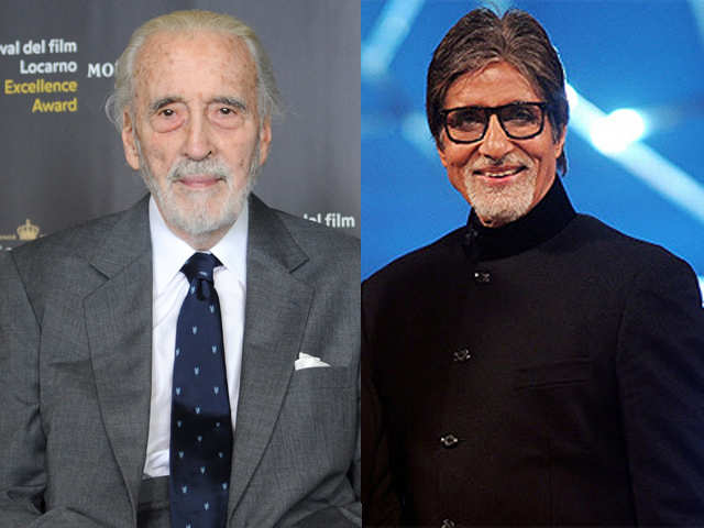 I played golf with Christopher Lee: Amitabh Bachchan - The Economic Times