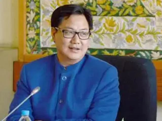 Kiren Rijiju Replaces Rajyavardhan Rathore As Sports Minister