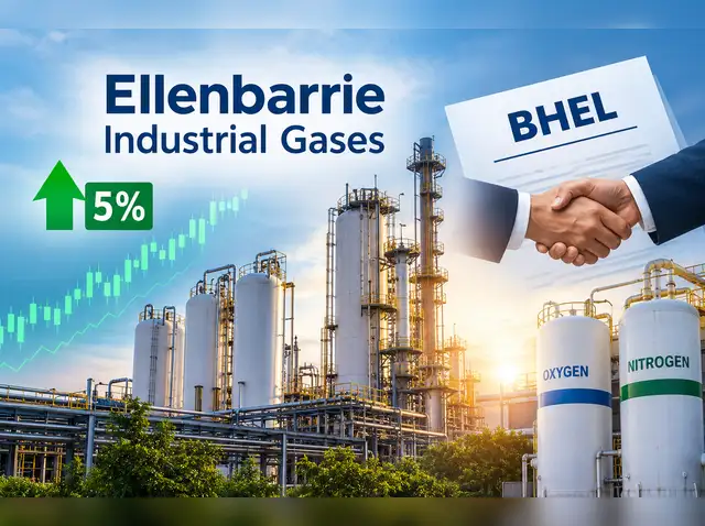 Ellenbarrie Industrial Gases shares rise 5% after securing Rs 481 crore order from BHEL