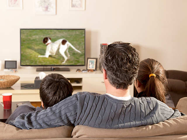 Couple Watching Tv Image & Photo (Free Trial) | Bigstock