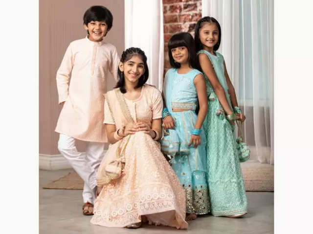 Varieties of Indian Clothes for Kids