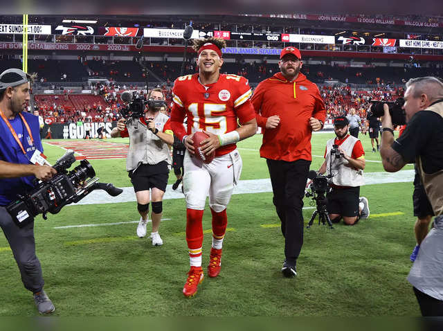 kansas city chiefs: Patrick Mahomes and Kansas City Chiefs rip Tampa Bay  Buccaneers' defense. Details inside - The Economic Times