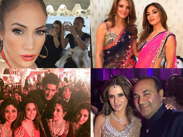 Sanjay Hinduja S Wedding Reception When Jennifer Lopez Set The